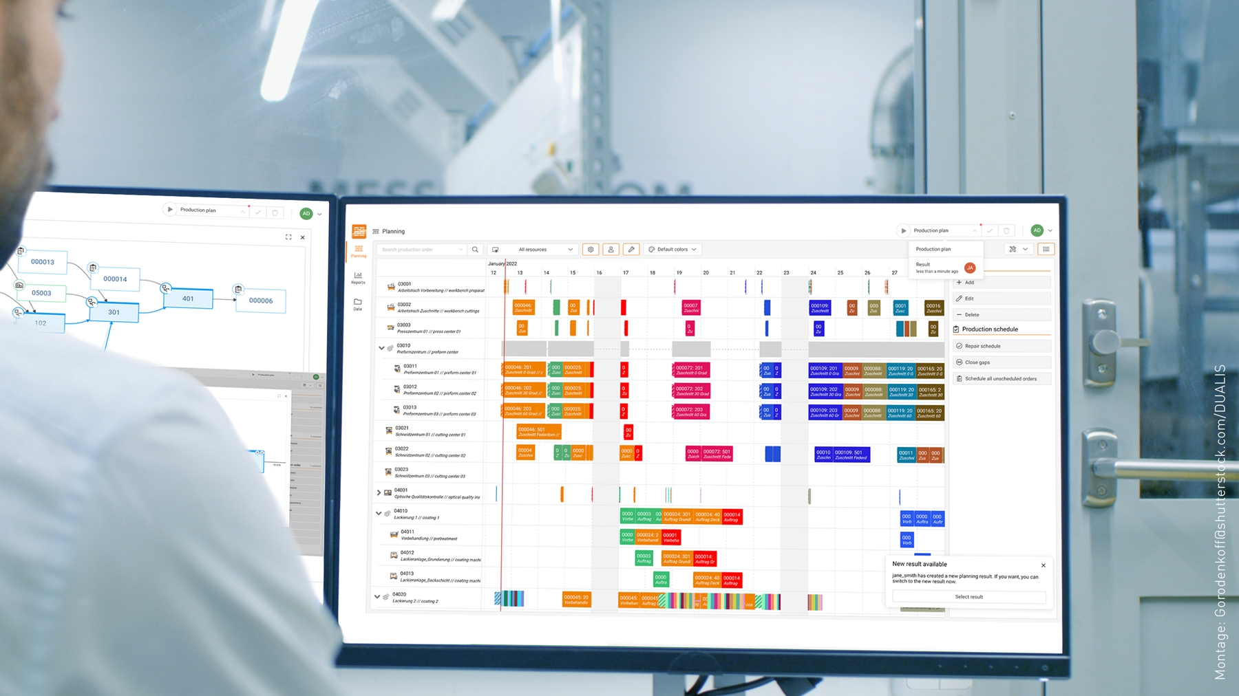 Mit DUALIS ERP-Daten ohne Medienbrüche in die Produktionsplanung überführen Mit DUALIS ERP-Daten ohne Medienbrüche in die Produktionsplanung überführen
