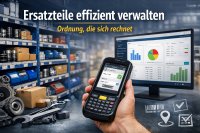 Ersatzteile effizient verwalten– Ordnung, die sich rechnet