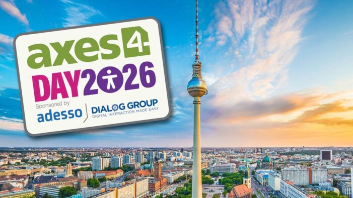 axes4 Day 2026: Praxis-Lösungen für barrierefreie Dokumente und digitale Inklusion