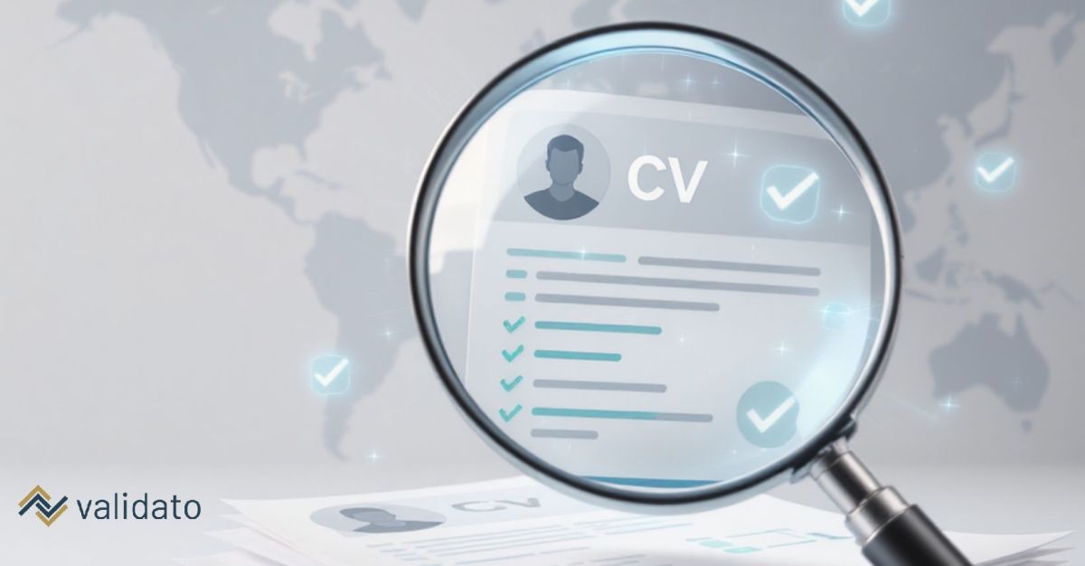 Validato präsentiert modulare Lösungen für digitale Background Checks