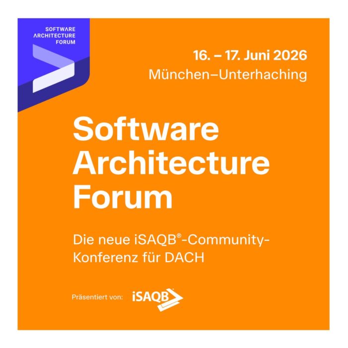 iSAQB startet neue Community-Konferenz für Softwarearchitektur: Software Architecture Forum 2026