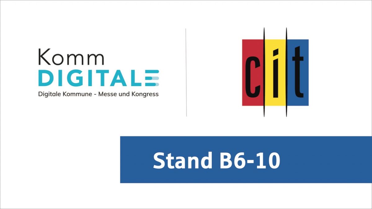 cit präsentiert auf der KommDIGITALE 2026 Weiterentwicklungen der E-Government-Plattform cit intelliForm