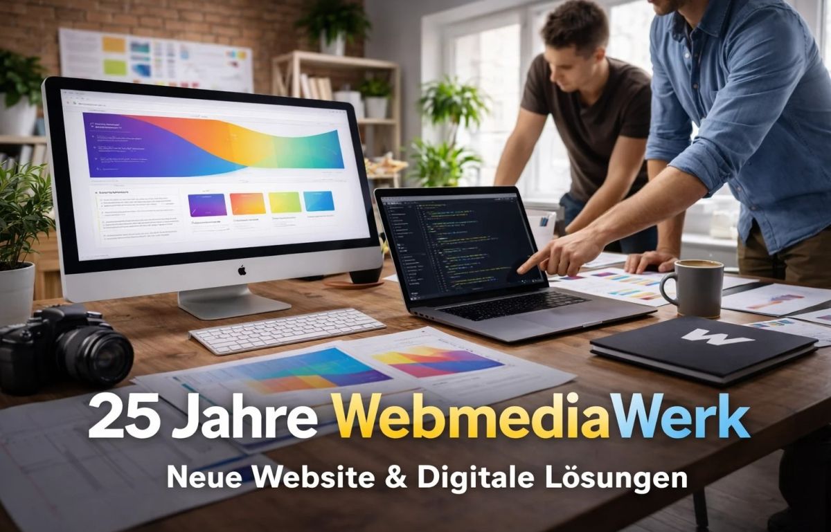25 Jahre WebmediaWerk: Agenturjubiläum steht für Erfahrung, Neuausrichtung und digitale Lösungen