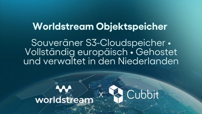Worldstream und Cubbit starten unabhängigen, souveränen S3-Cloud-Speicher Worldstream und Cubbit starten unabhängigen, souveränen S3-Cloud-Speicher