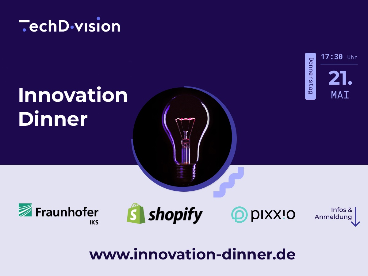 TechDivision lädt zum 4. Innovation Dinner ein – KI im Unternehmensalltag im Fokus