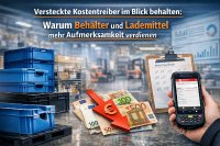 Versteckte Kostentreiber im Blick behalten: Warum Behälter und Lademittel mehr Aufmerksamkeit verdienen