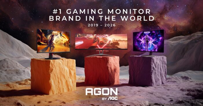 AGON by AOC festigt seine Position als Europas führende Marke für Gaming-Monitore