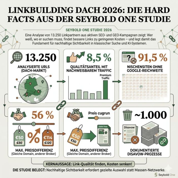Warnung an Unternehmer: 9 von 10 Backlinks bringen nichts – auch nicht für KI-Suchmaschinen