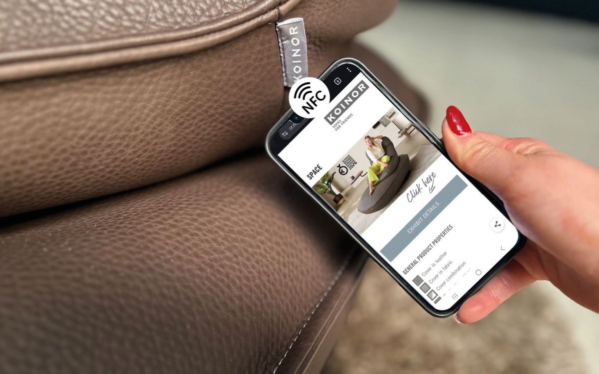 KOINOR bereits in Mailand mit Digitalem Produktpass ausgestattet