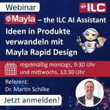 NEUES WEBINAR: „Ideen in Produkte verwandeln mit Mayla Rapid Design“