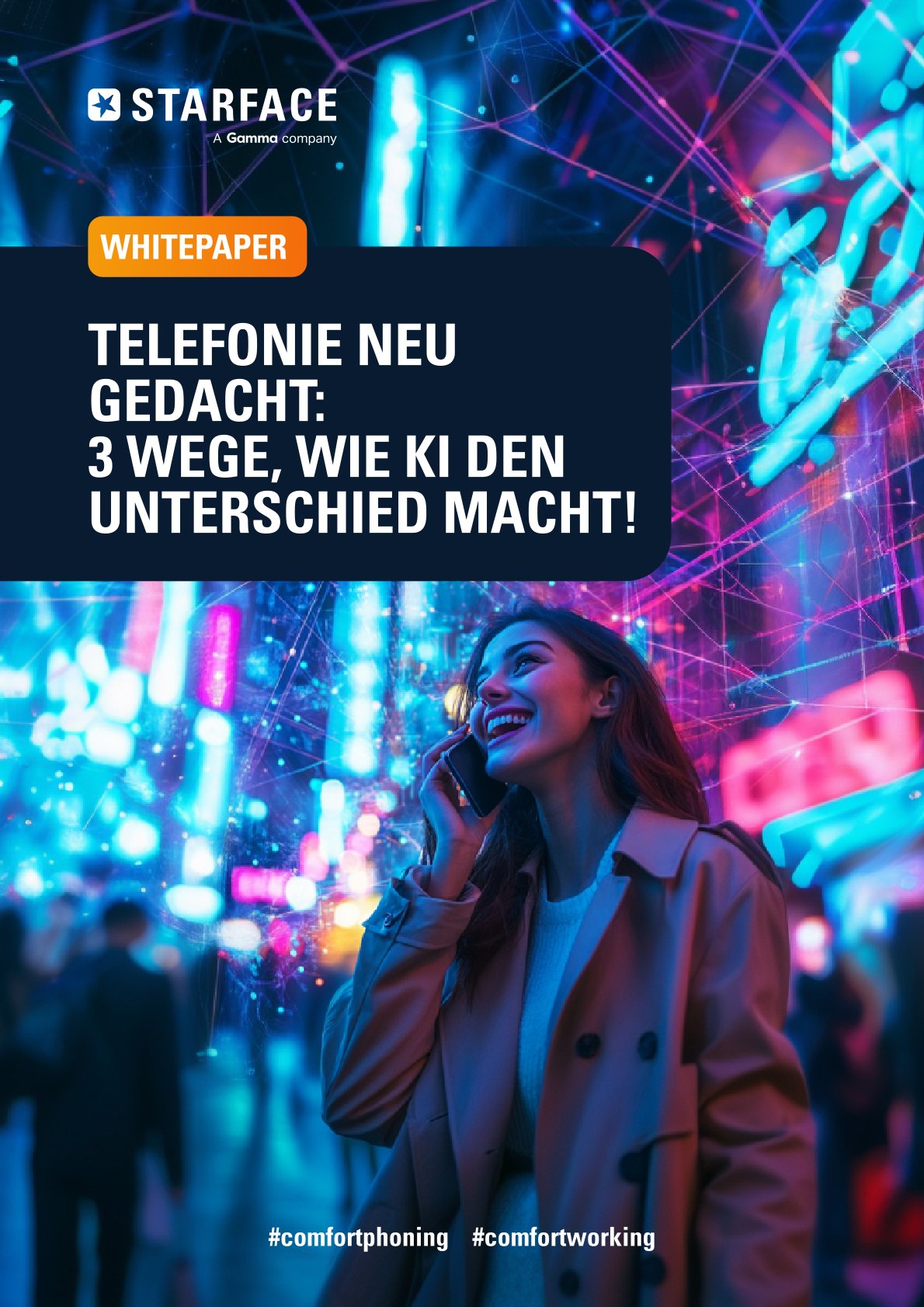Neues STARFACE Whitepaper: Wie KI-basierte Telefonie-Funktionen das Business entlasten