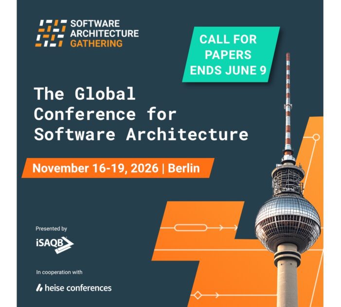Software Architecture Gathering 2026 – Call for Papers jetzt geöffnet Software Architecture Gathering 2026 – Call for Papers jetzt geöffnet