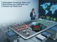 Drittanbieter-Screening: Warum dieÜberprüfung von Lieferanten und Partnern zur Pflicht wird