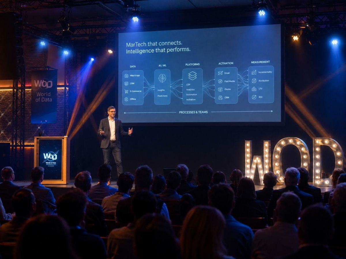 World of Data 2026: MarTech-Fokus zeigt, wie AI, Daten und integrierte Plattformen Marketing wirksamer machen