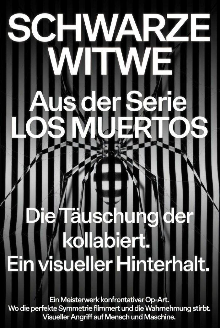 Wie das Werk „Schwarze Witwe“ neuronale Netze und menschliche Neurobiologie kompromittiert Wie das Werk „Schwarze Witwe“ neuronale Netze und menschliche Neurobiologie kompromittiert