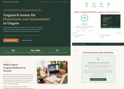 Neuer Onepager für UngarischOnlineunterricht:
