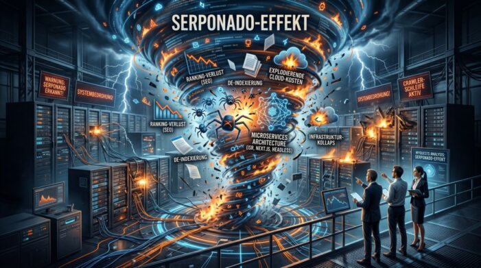 Serponado-Effekt bedroht asynchrone Architekturen durch SEO-Verluste und Cloud-Kosten Serponado-Effekt bedroht asynchrone Architekturen durch SEO-Verluste und Cloud-Kosten