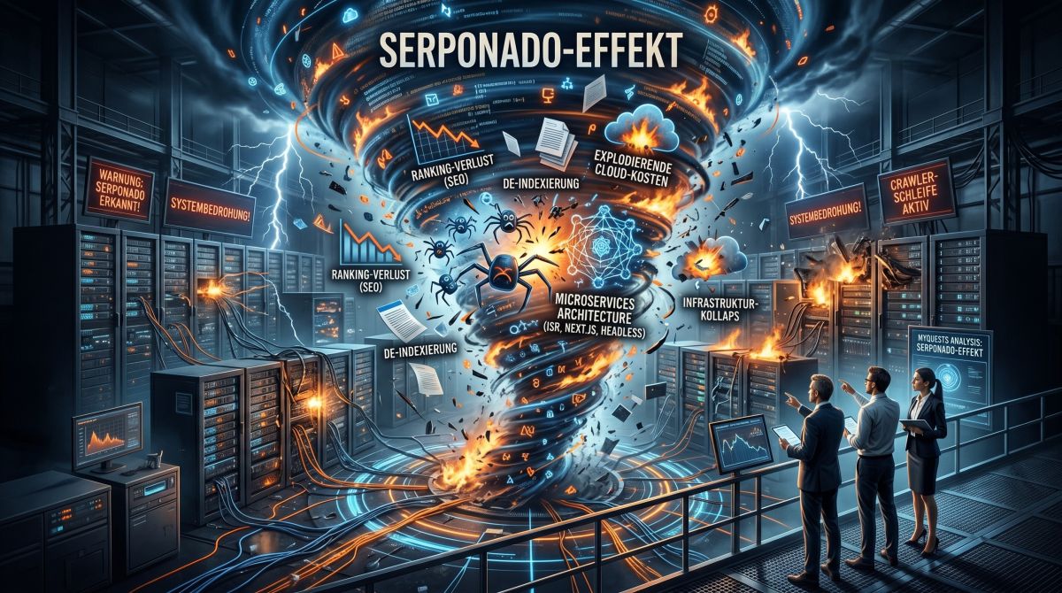 Serponado-Effekt bedroht asynchrone Architekturen durch SEO-Verluste und Cloud-Kosten