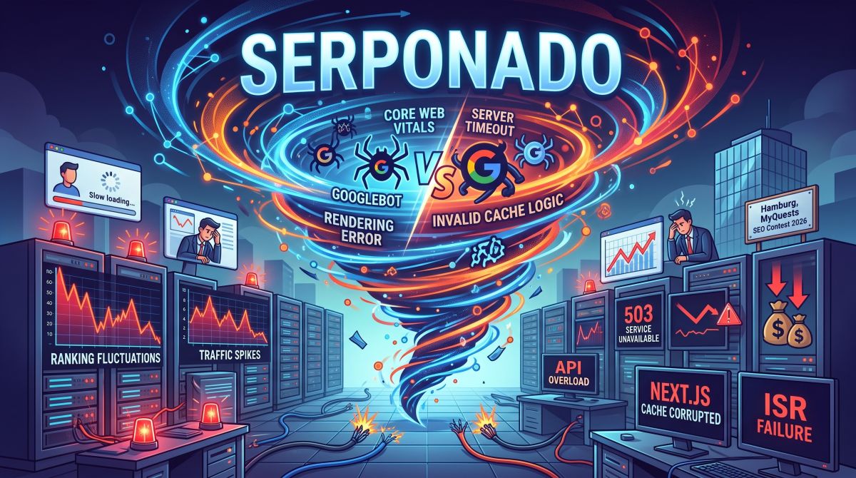 Ein Serponado kann massive Serverausfälle und extreme Rankingschwankungen verursachen