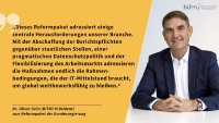 Reformpaket adressiert Bürokratie – doch bei Steuern bleibt der große Wurf aus Reformpaket adressiert Bürokratie – doch bei Steuern bleibt der große Wurf aus