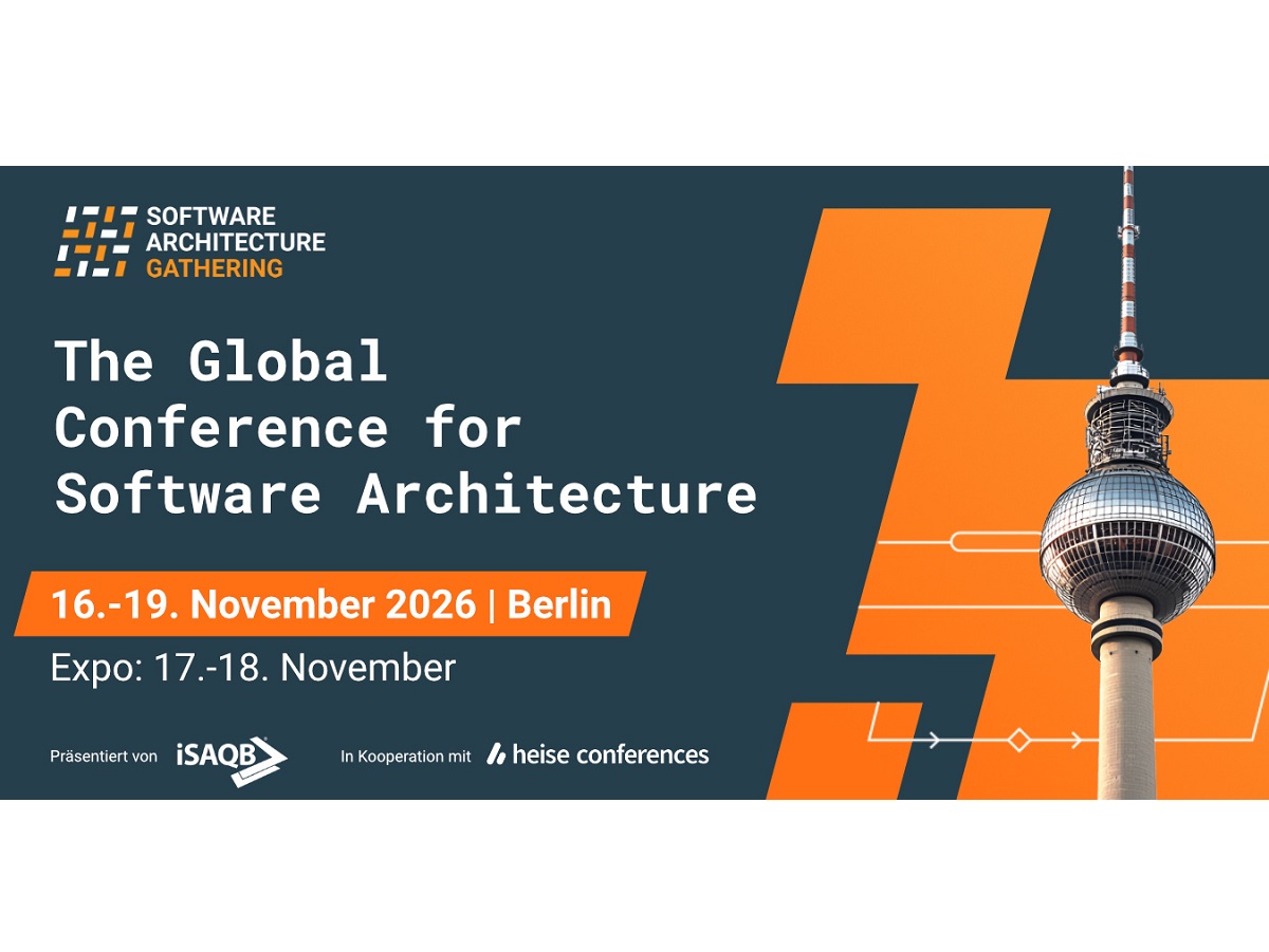 iSAQB Software Architecture Gathering 2026 – Programm für internationale Softwarearchitektur-Konferenz online iSAQB Software Architecture Gathering 2026 – Programm für internationale Softwarearchitektur-Konferenz online