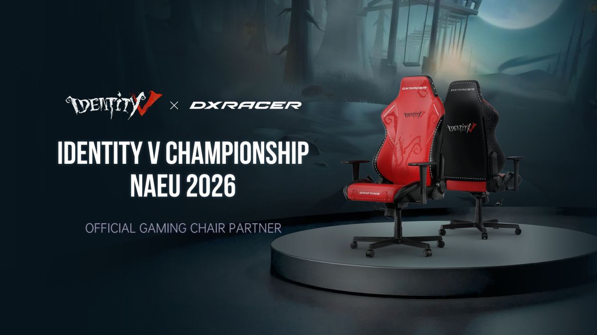 DXRACER wird offizieller Gaming-Chair-Partner der Identity V Championship NAEU 2026