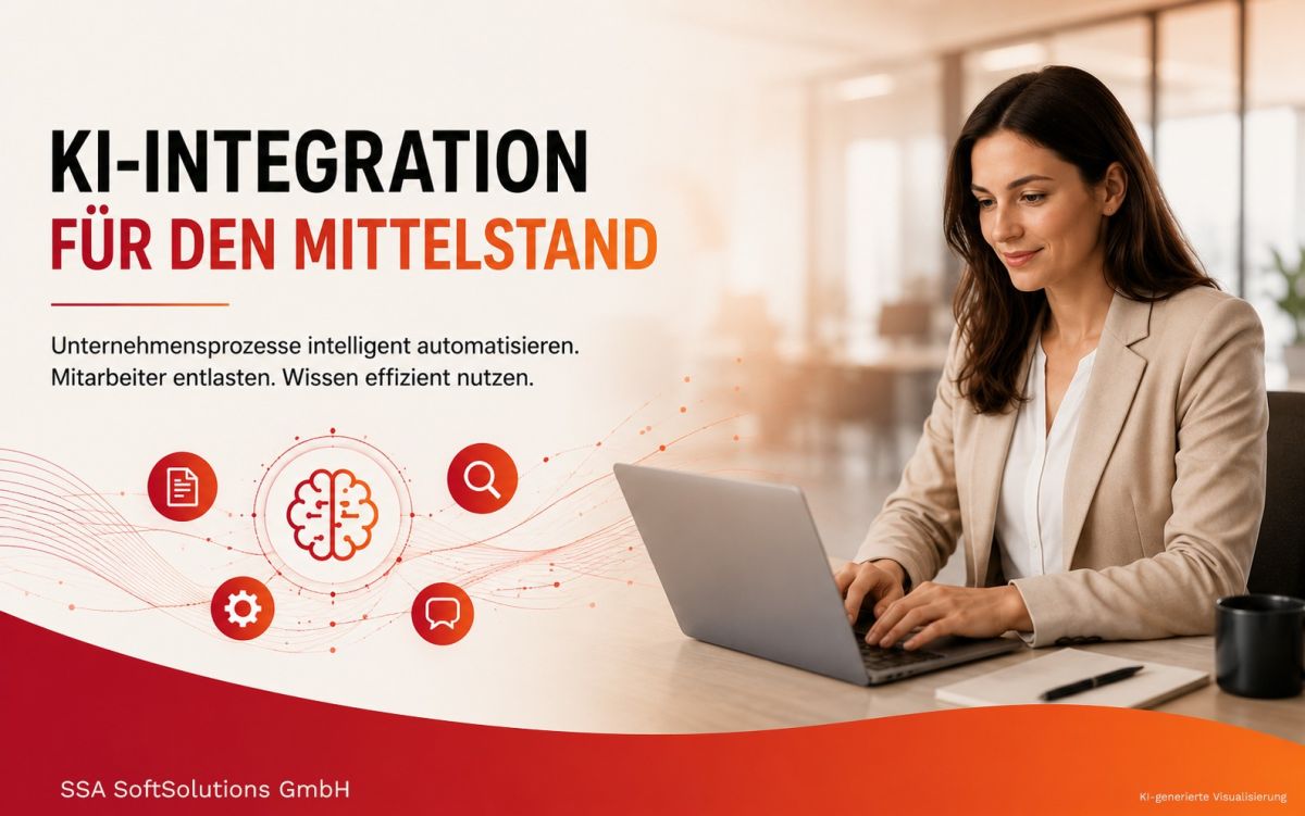 KI im Mittelstand erfolgreich einsetzen: Warum Integration wichtiger ist als einzelne KI-Tools KI im Mittelstand erfolgreich einsetzen: Warum Integration wichtiger ist als einzelne KI-Tools