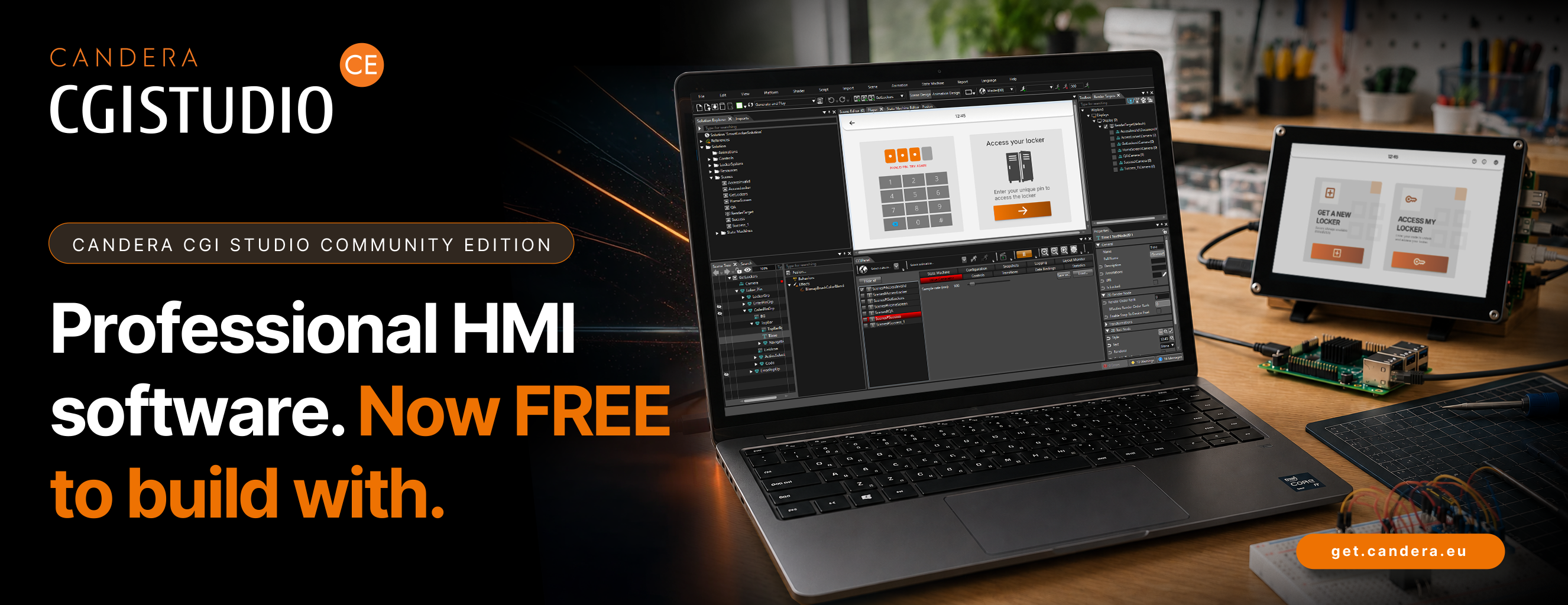 Kostenlose Candera CGI Studio Community Edition HMI-Software gelauncht Kostenlose Candera CGI Studio Community Edition HMI-Software gelauncht