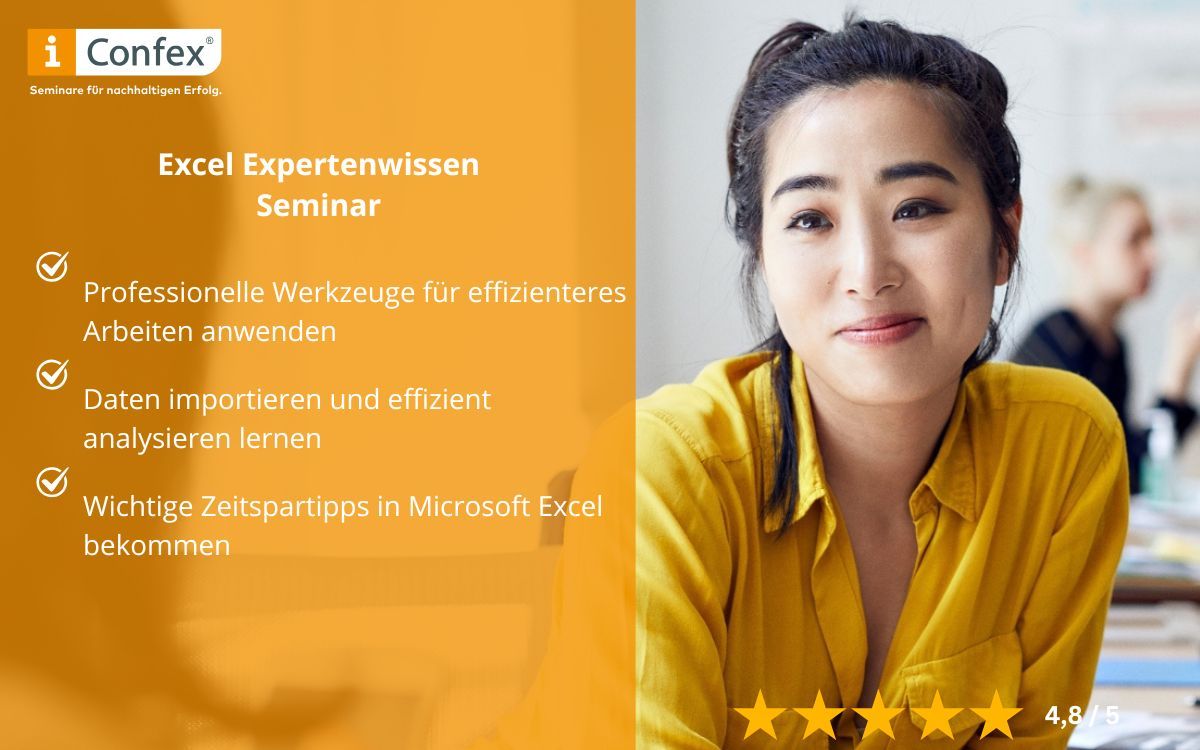 Confex kündigt Excel-Expertenwissen-Seminar für August 2026 an