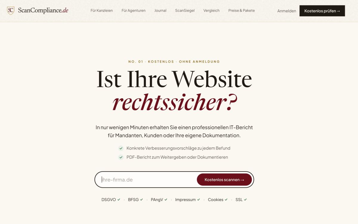 Audit-Report: Fast jede geprüfte Website im Münsterland verstößt gegen geltendes Recht Audit-Report: Fast jede geprüfte Website im Münsterland verstößt gegen geltendes Recht