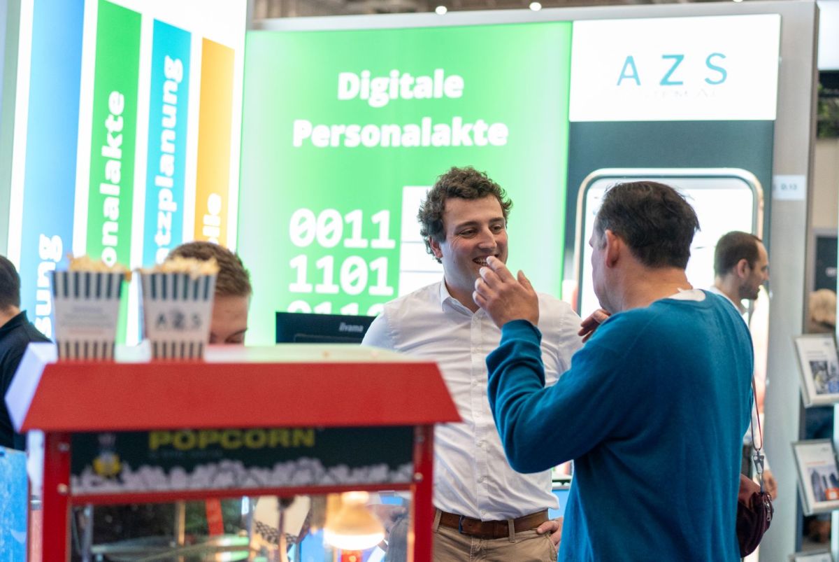 Zeiterfassung im Browser: AZS auf der Zukunft Personal Europe 2026
