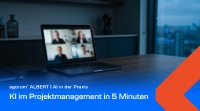 Zwei Stunden Meeting-Nacharbeit auf fünf Minuten verdichtet, ein Praxistest für KI im Projektmanagement Zwei Stunden Meeting-Nacharbeit auf fünf Minuten verdichtet, ein Praxistest für KI im Projektmanagement