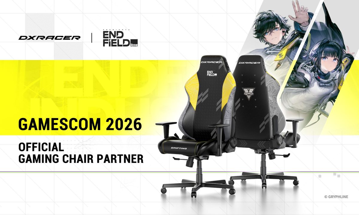 DXRACER bringt Arknights: Endfield mit exklusiven Gaming-Stühlen auf die gamescom 2026