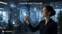 Warum verzichtet Validato bewusst auf Massenprüfung nach US-Vorbild- Warum verzichtet Validato bewusst auf Massenprüfung nach US-Vorbild-