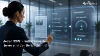Wie bewertet Validato einen OSINT-Treffer, bevor er in den Bericht kommt-