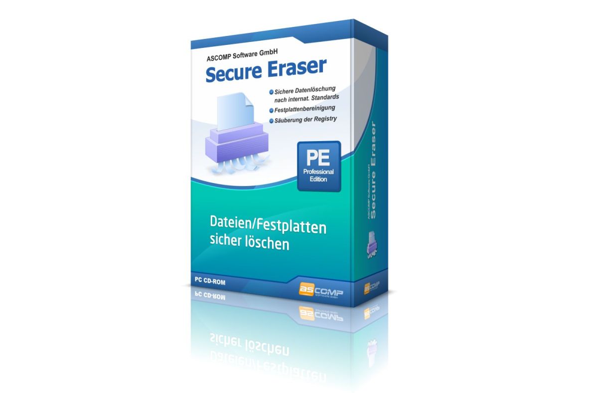 Secure Eraser 7.1: Daten unter Windows sicher und unwiederbringlich löschen