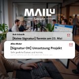 So erkennen Ihre Mitarbeiter, wie eine E-Mail behandelt wurde