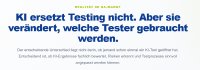 Termingarantie für alle AI-Kurse für Softwaretester bis zum Ende des Jahres Termingarantie für alle AI-Kurse für Softwaretester bis zum Ende des Jahres