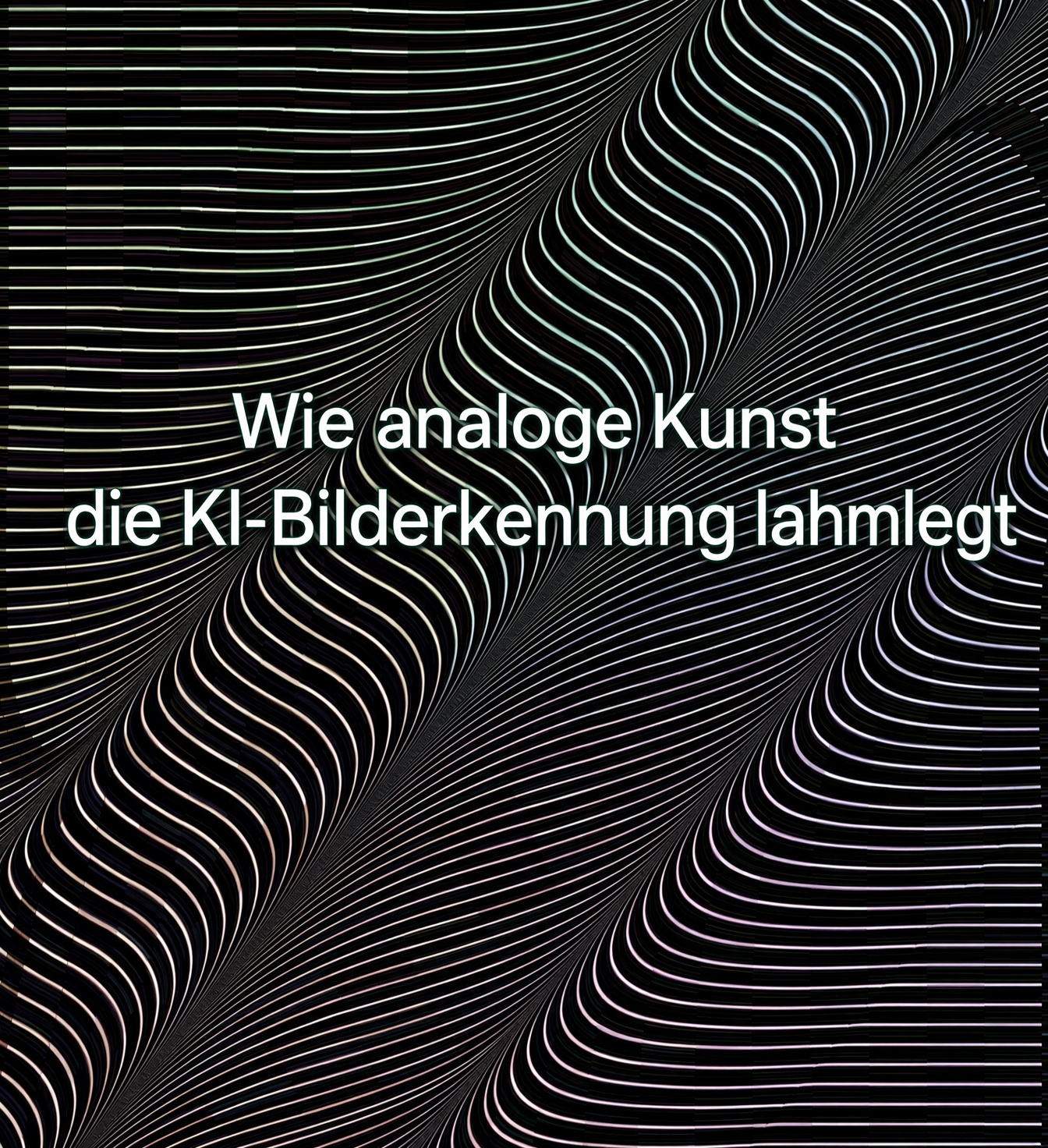 Der protokollierte Systemabsturz: Wie analoge Kunst die KI-Bilderkennung lahmlegt