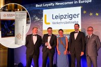BonusMOVEüberzeugt über die ÖPNV-Branche hinaus: LVB und TAF mobile mit European Loyalty Award ausgezeichnet