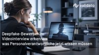 Deepfake im Videointerview: Wenn der Bewerber vor der Kamera nicht die reale Person ist