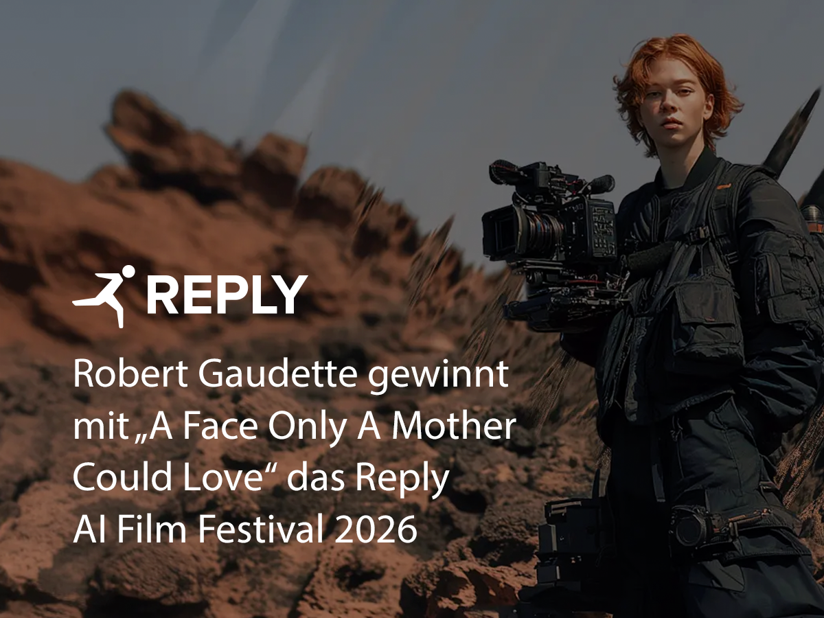 REPLY: „A Face Only A Mother Could Love“ von Robert Gaudette gewinnt das Reply AI Film Festival 2026