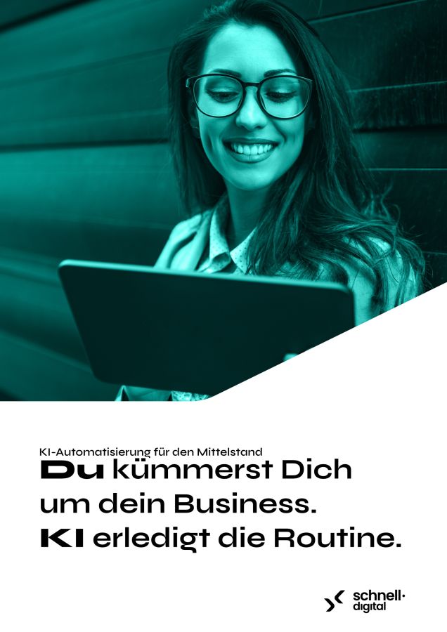 schnell.digital startet Begleitungspakete für den KI-Einstieg im Mittelstand schnell.digital startet Begleitungspakete für den KI-Einstieg im Mittelstand