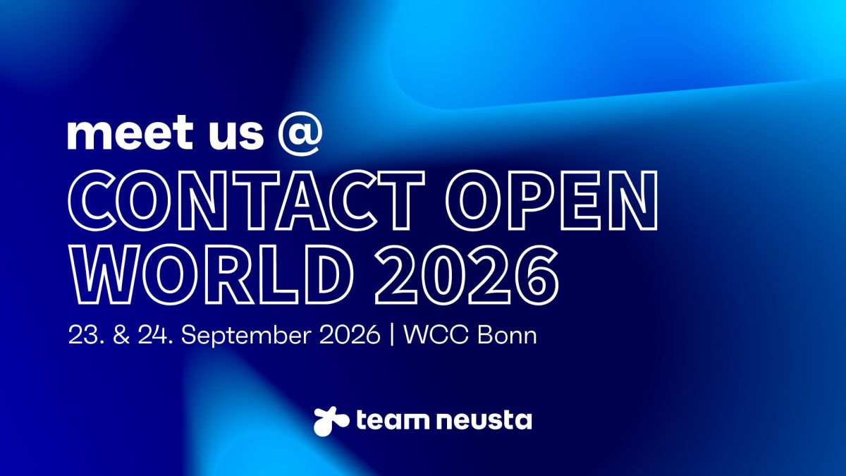 team neusta und CONTACT Software auf der CONTACT Open World 2026: Gemeinsam auf dem Weg zur Industrial AI team neusta und CONTACT Software auf der CONTACT Open World 2026: Gemeinsam auf dem Weg zur Industrial AI