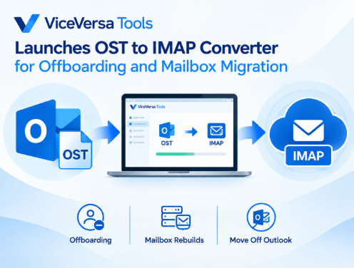 ViceVersa Tools bringt OST-zu-IMAP-Konverter für Offboarding und Postfachmigration auf den Markt ViceVersa Tools bringt OST-zu-IMAP-Konverter für Offboarding und Postfachmigration auf den Markt