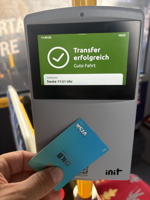 Einsteigen, einchecken, losfahren: VGR und INIT starten ticketloses Busfahren in Rosenheim Einsteigen, einchecken, losfahren: VGR und INIT starten ticketloses Busfahren in Rosenheim