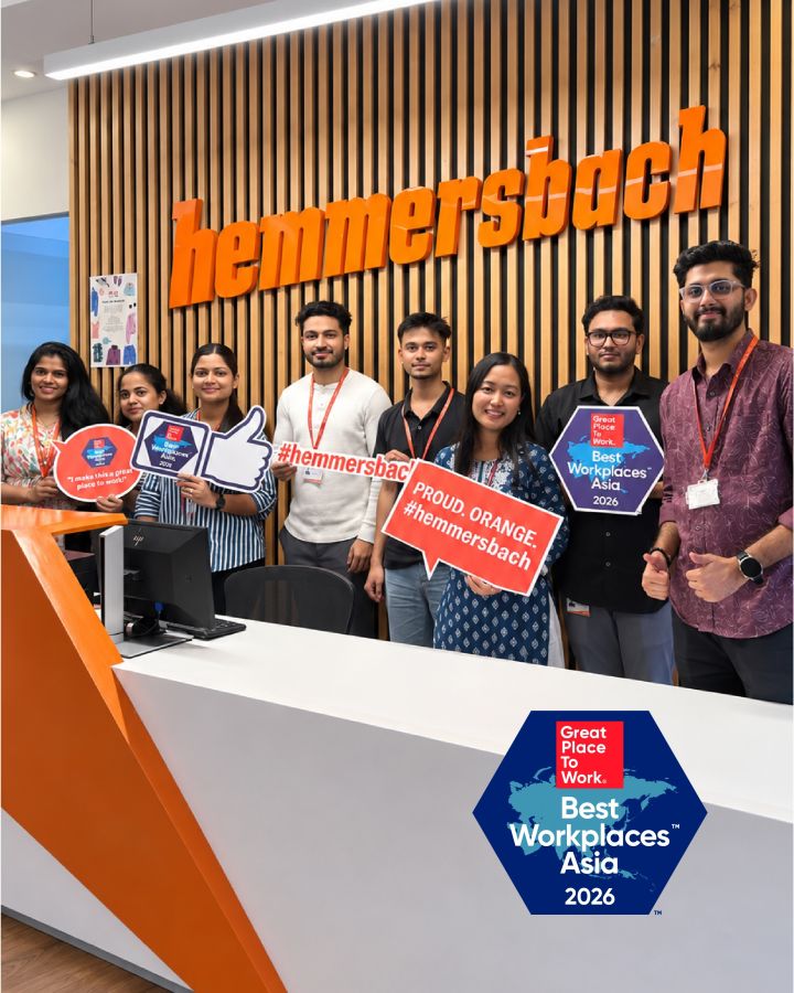 Hemmersbach unter den Best Workplaces in Asia™ 2026 von Great Place To Work®