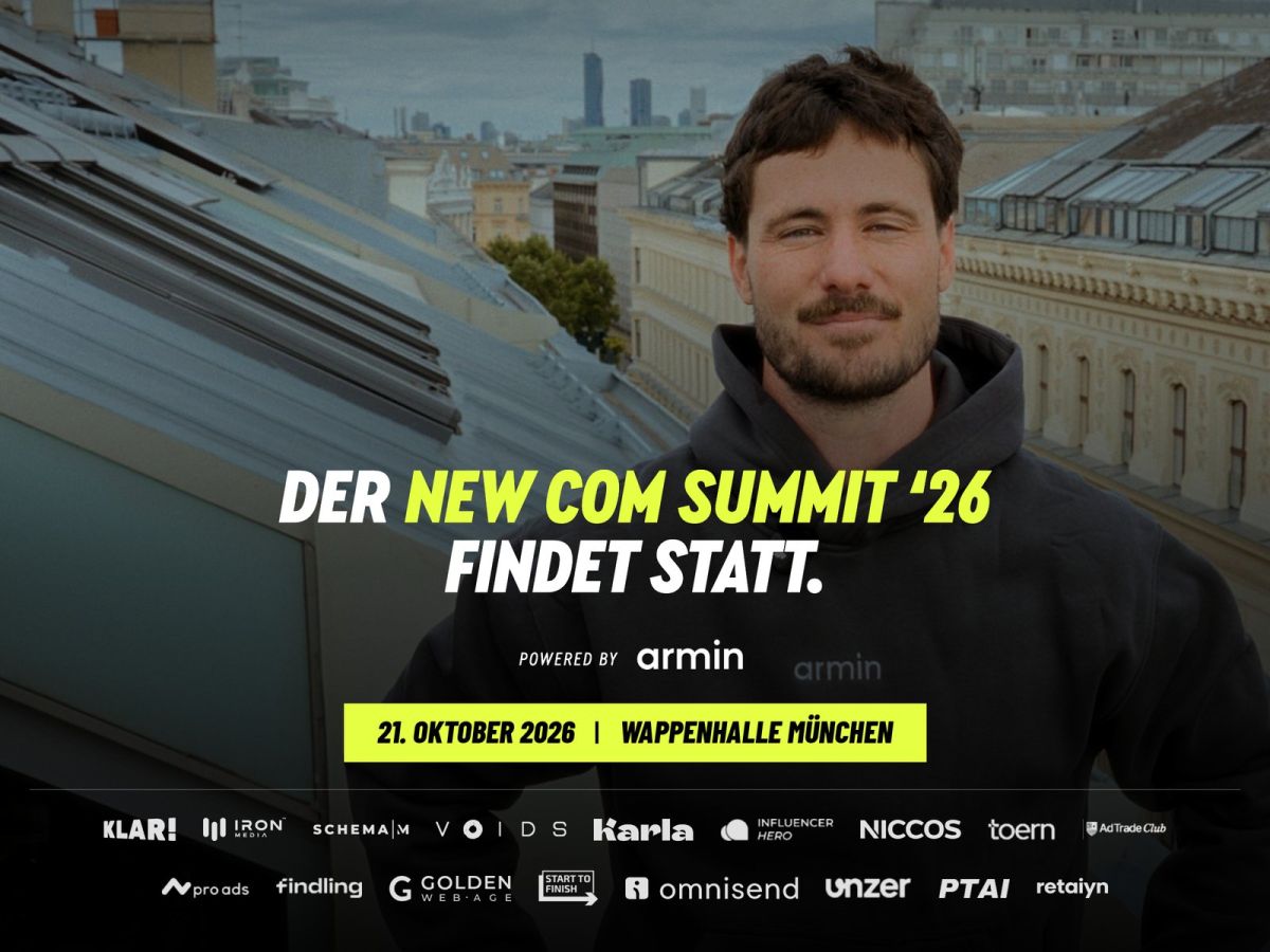 Chatarmin übernimmt New Com Summit: E-Commerce-Event findet trotz Insolvenz des bisherigen Veranstalters statt Chatarmin übernimmt New Com Summit: E-Commerce-Event findet trotz Insolvenz des bisherigen Veranstalters statt