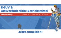 DGUV Vorschrift 3 sicher anwenden: Fachgerechte Prüfung ortsveränderlicher elektrischer Betriebsmittel.