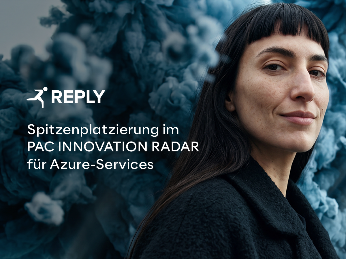Reply: Spitzenplatzierung im PAC INNOVATION RADAR für Azure-Services Reply: Spitzenplatzierung im PAC INNOVATION RADAR für Azure-Services